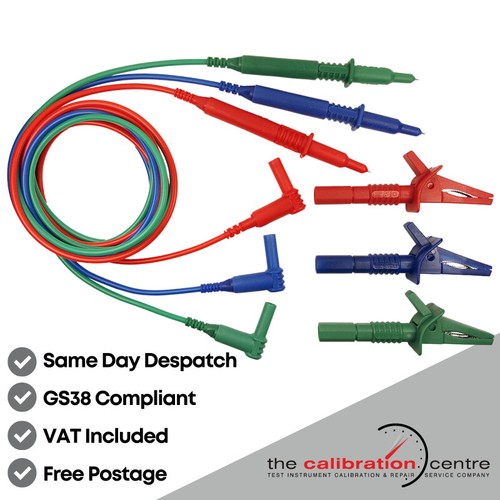 Unfused test leads - unfused, megger