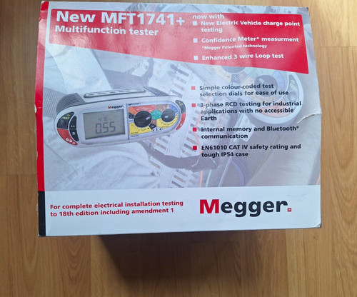 Megger mft1741 calibrated - megger, &