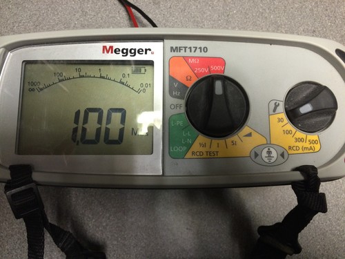 Calibration megger mft1710 - of,