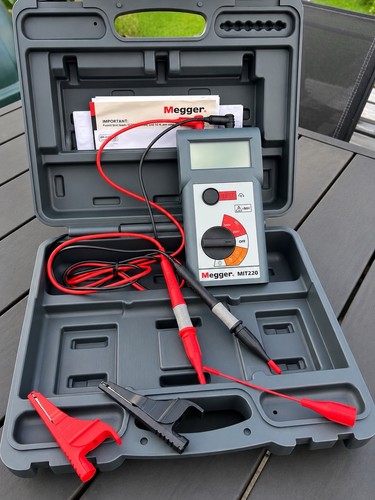 Megger mit220 insulation - megger,
