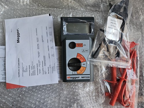 Megger mit220 insulation and - megger,