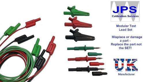 Test lead set piggyback - test,